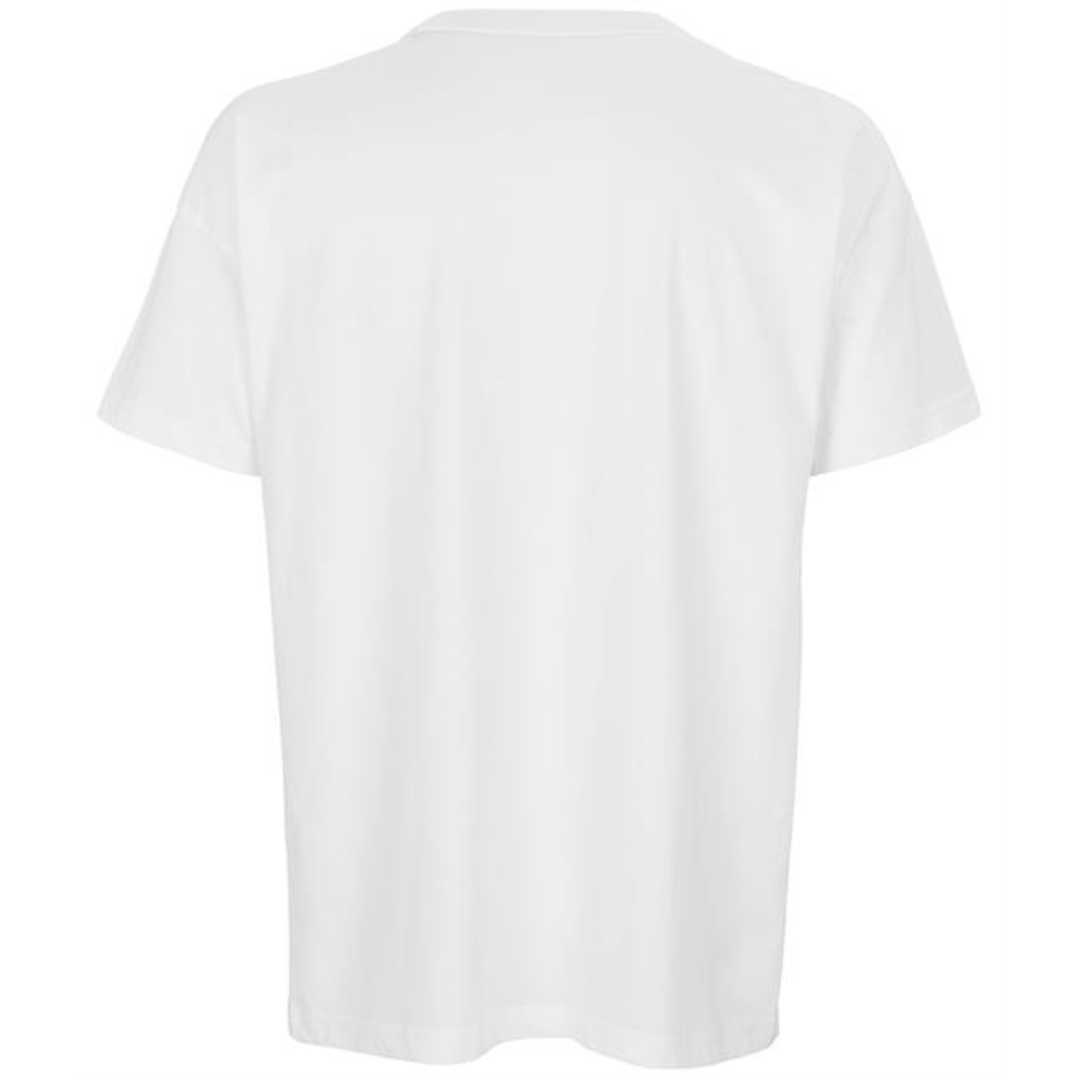 Smiley Graffiti Oversized T-Shirt