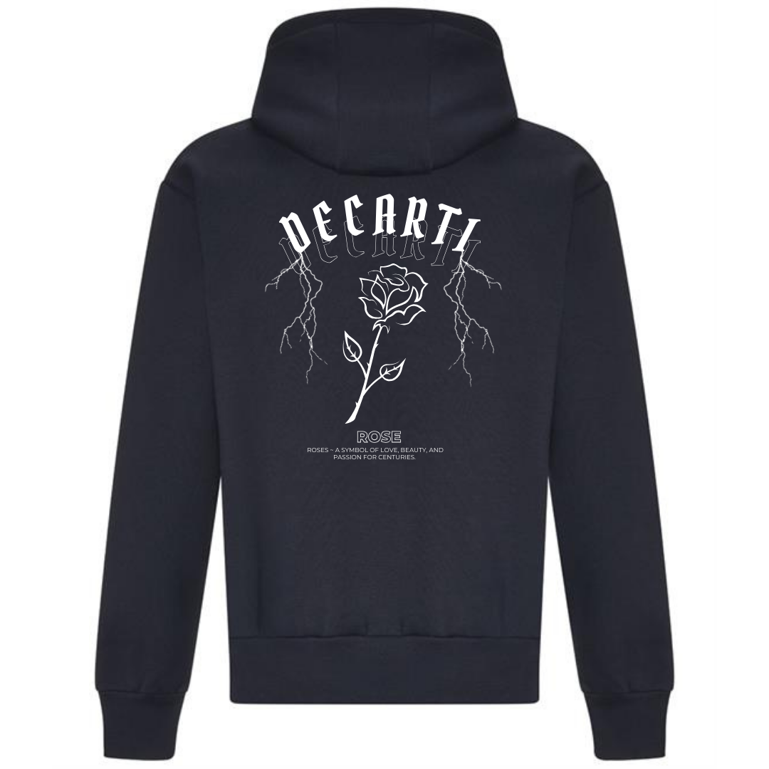 Rose Backpiece Hoodie